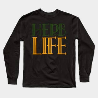 Herb Life Go Vegan Long Sleeve T-Shirt